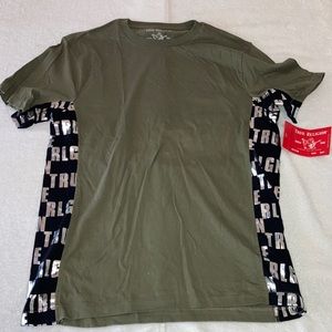 Men’s true religion short sleeve shirt M